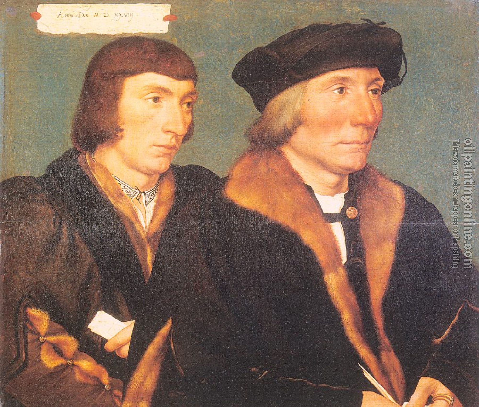 Holbein, Hans the Younger - Oil On Canvas